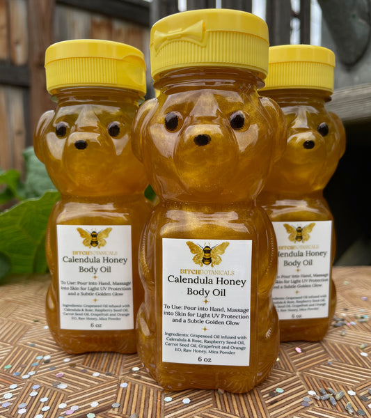 Calendula Honey Body Oil